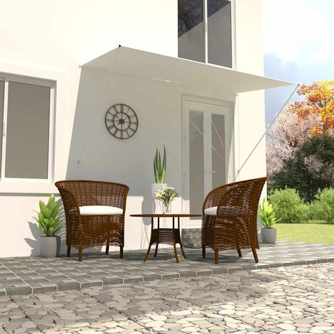 Store banne rétractable 250×150 cm crème