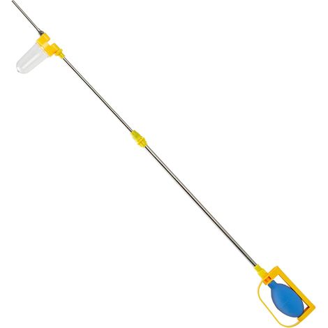Atomiseur de Diatomées Pulvérisateur de Poudre Hand Dust Pump Applicateur pour Insecticide Poudreuse Anti-Insectes Volants Longueur réglable de 30 cm à 108 cm (1/5)