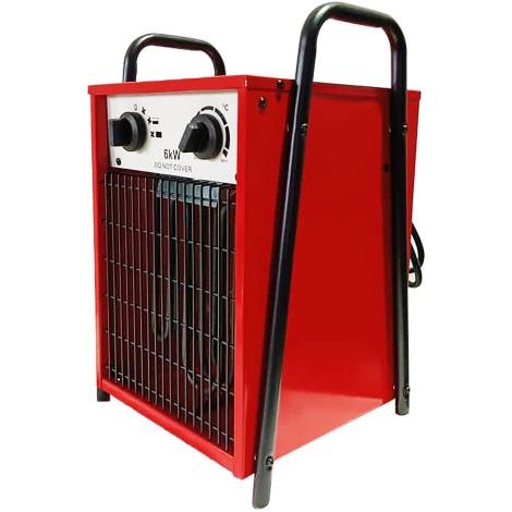 Kasart Generatore di aria calda elettrico trifase UNK-E/B 50B 5KW port.aria 700 m /h  riscaldamento superfici ampie