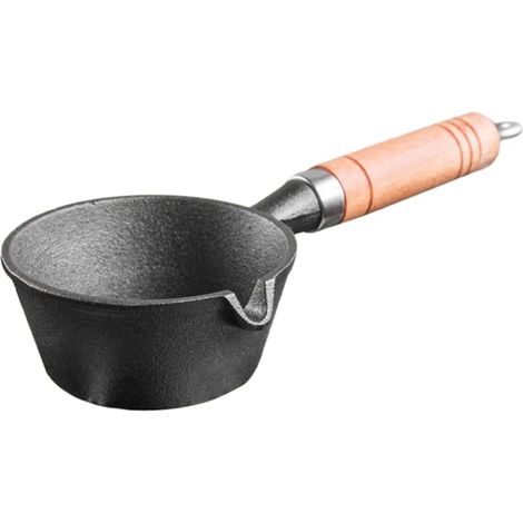 Poêle à œufs pour gaz et induction, surface antiadhésive en fonte pour cuisson parfaite (1/5)