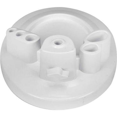 Support de table pour lampe loupe, compatible avec les modèles VTLLAMP et VTLAMP, base métallique stable, sans roulettes ni pince, pour travaux de précision, électronique, bricolage, (1/4)