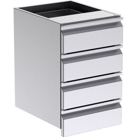 Module 4 tiroirs Longueur 400mm - Distform