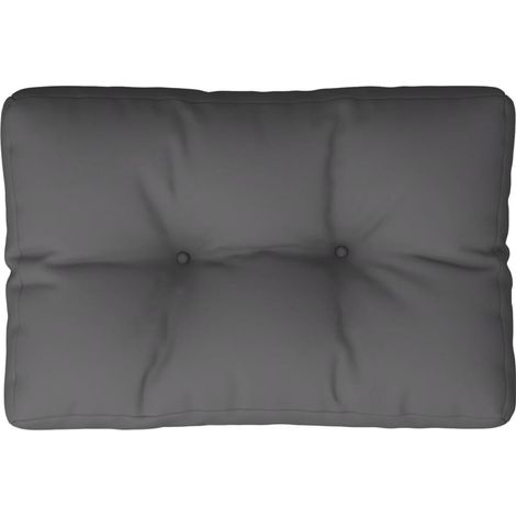 Maison Exclusive - Cuscino per Pallet Antracite 60x40x12 cm in Tessuto