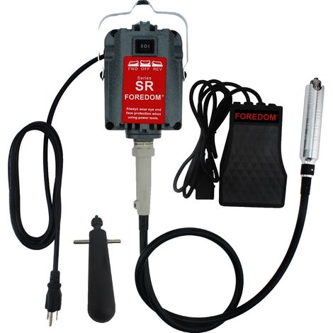 Herramienta rotativa, control de velocidad continuo, aleación de aluminio duradera, SR 220V (1/2)