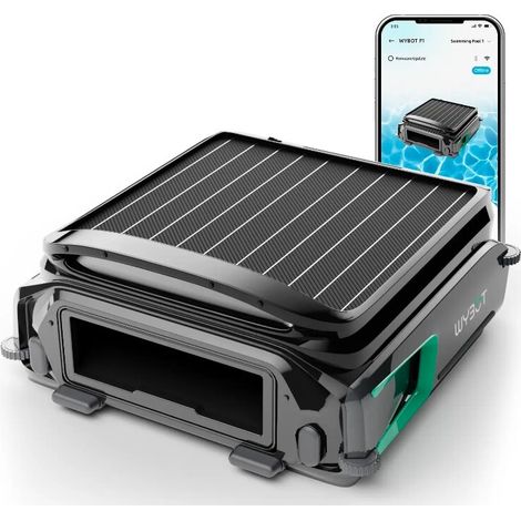 Skimmer solare galleggiante WYBOT F1 Robot autonomo e connesso per la pulizia della superficie della piscina (1/5)