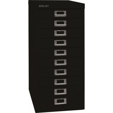 BISLEY MultiDrawer Schubladenschrank Schwarz (1/5)