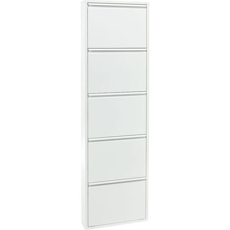 Wink design, Winston-Salem , Scarpiera 5/A, Metallo, Bianco (1/2)