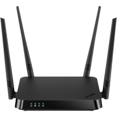 D-Link AC1200 WLAN-Router Gigabit Ethernet Dual-Band (2,4 GHz/5 GHz) Schwarz