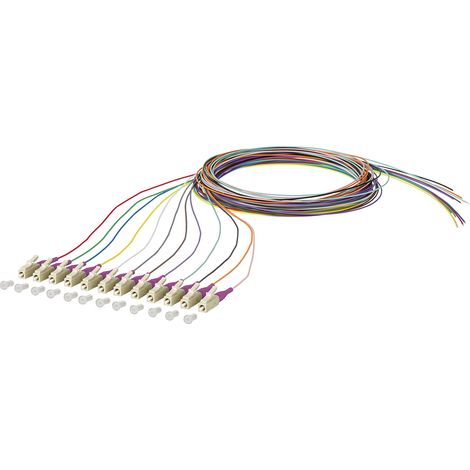 Metz Connect Queue de cochon OpDAT LC-PC, OM4, 12 couleurs, 150N1JO0020E