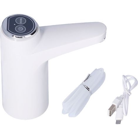 Distributeur Eau, Fontaine A Eau, Distributeur de Bouteilles d'eau électrique Rechargeable USB avec Indication de Batterie Distributeur d'eau Pompe A Eau Electrique pour Bureau Domicile (1/5)