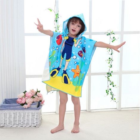 Telo mare per bambini - Mantellina PEL01WZ8