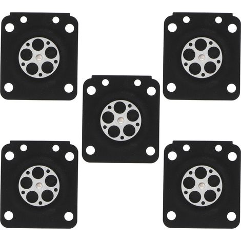 Jeu de joints de Membrane de tronçonneuse, pièces de carburateur, adaptés à ZAMA180, 10 pièces/ensemble (1/5)