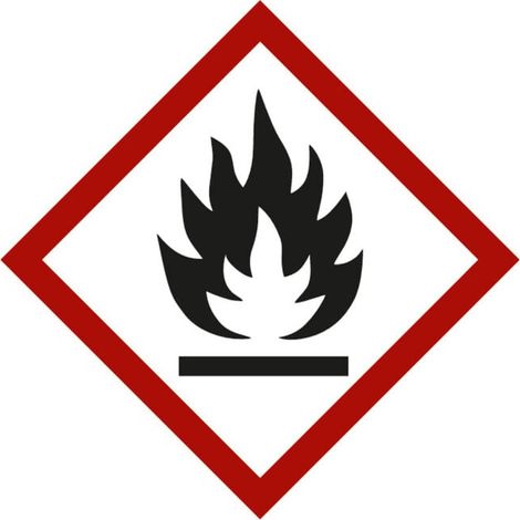 HOFFMANN Symbole pour les substances dangereuses Flamme, Type: 03015