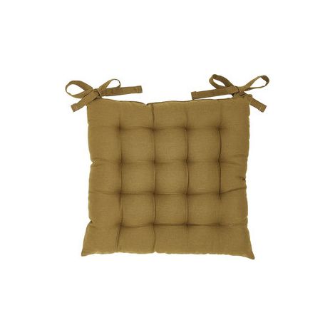 Coussin de chaise rembourré en coton, 38 x 38 cm (1/3)