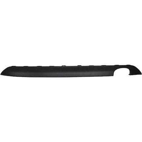 Spoiler de pare-choc arrière noir sortie échappement Peugeot 208 2012-2019