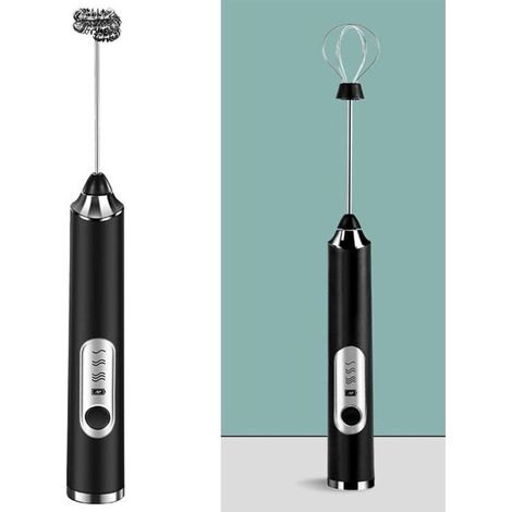 Montalatte portatile - Montalatte elettrico multifunzionale ricaricabile tramite USB - Facile da pulire