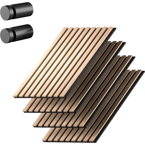 Akustikpaneel Sonoa, Eiche/Schwarz, 4er Set, Vicco (1/5)