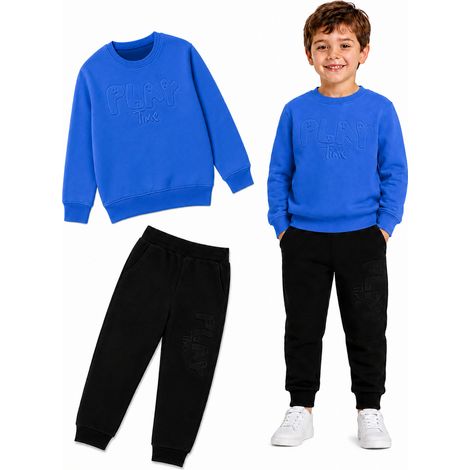 PICOLA KIDS - TUTA DA GINNASTICA PER BAMBINI - 3404 BLU 104 (1/5)