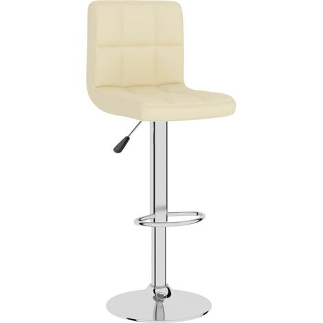 Maison Exclusive - Barhocker Creme Stoff