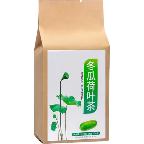 Thé naturel au melon d'hiver, feuille de lotus, graine de cassia, aubépine, double rose rouge, réglisse, écorce d'orange, orge, 120g, 30 sachets (1/5)