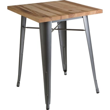 Premier Housewares Silver Powder Coated Finish Aldgate Table (1/4)