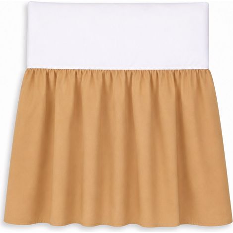Mantovana per culla 120x60 cm - color caramello (1/2)