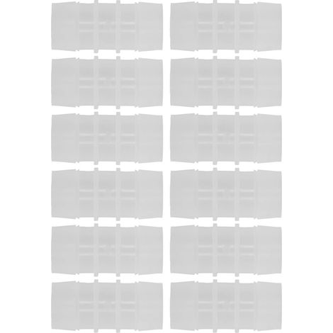 12 raccords de tuyau en plastique PP à diamètre égal, embout cannelé, accessoires de connexion directe 25 à 25 (1/5)