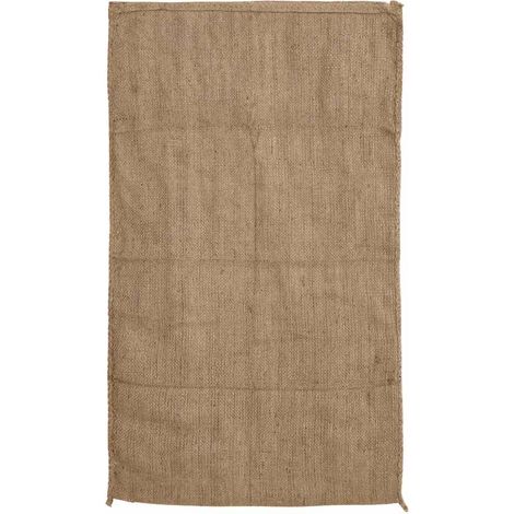 Sacs en toile de jute pour jardin et stockage 100 % jute naturelle 60 x 105 cm lot de 30 (1/5)