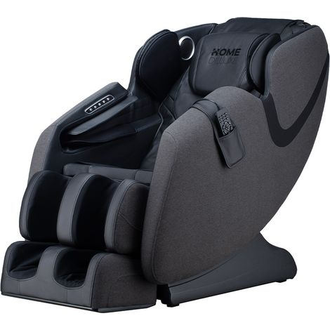 HOME DELUXE Massagesessel MARINO mit Premium Webstoffpolsterung Anthrazit - 135,4 x 73,5 x 103 cm  6 Massageprogramme, mit Textilpolsterung, Zero-Gravity  6 Massageprogramme, mit Textilpolsterung, Zer