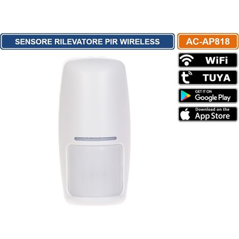 KIT SISTEMA DI ALLARME WIRELESS WiFi GSM CON RFID GESTIBILE DA SMARTPHONE CON APP TUYA (1/4)
