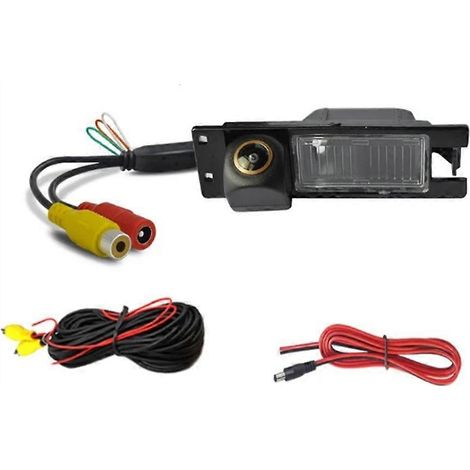 Cámara de visión trasera AHD 1080P de 170 grados para estacionamiento trasero, compatible con Opel Zafira, Astra, Vectra y Buick Fiat. (1/5)