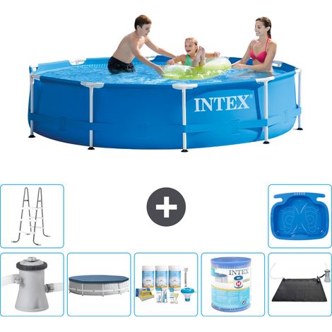 Intex Piscine Tubulaire Ronde - 305x76 cm - 8-pièces S31642 (1/5)