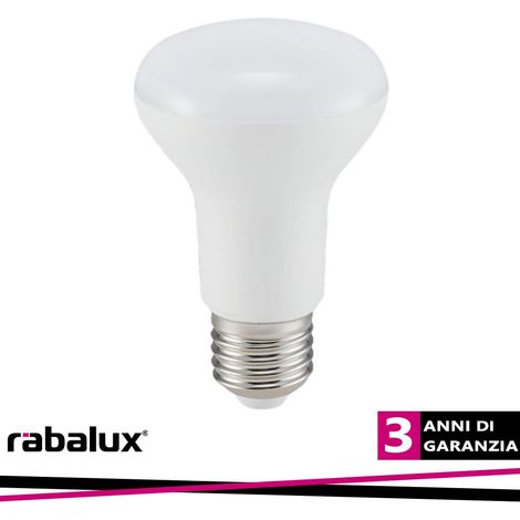 SMD LED, E27 R63, 9W, 806LM, 3000K - Luce CALDA (1/2)