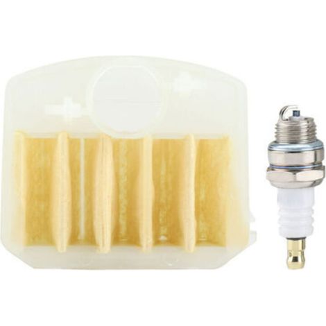 L7T Luftfilter-Zündkerzen-Set für Husqvarna 340 345 346 350 351 353 Kettensäge (1/4)
