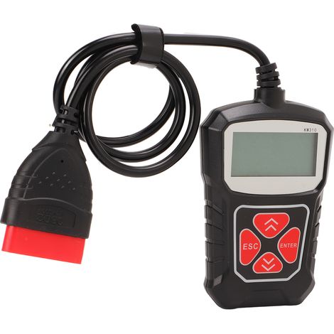 Scanner OBD2, lecteur de codes défauts moteur, outil de diagnostic multifonction pour voitures, SUV et camionnettes (noir) (1/5)