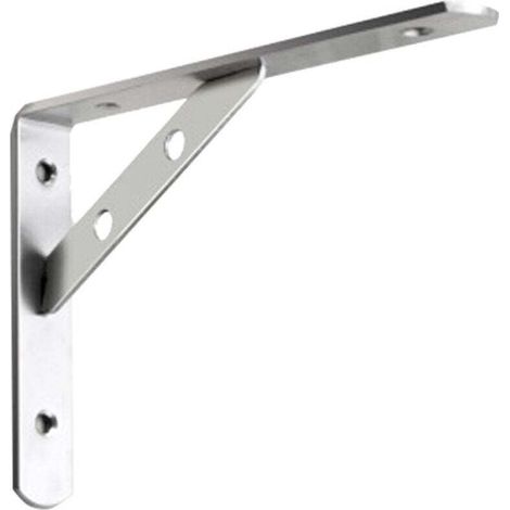 Supports D’Étagère Flottant, Equerre Etagere Murale Triangulaires De 90 Degrés En Acier Inoxydable,, 2 Pcs 15cm