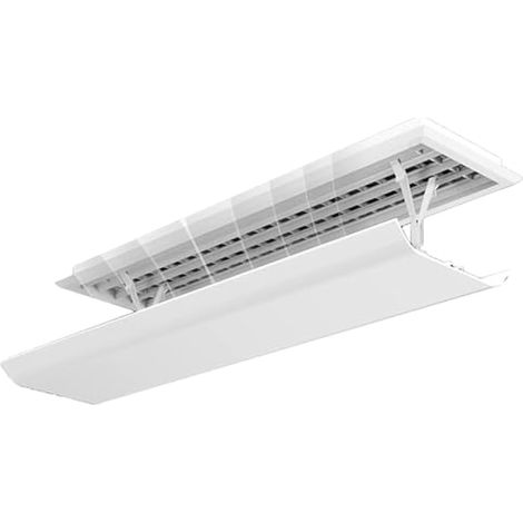 Déflecteur de vent à flux direct pour climatiseur central, protection anti-vent pour climatiseur, déflecteur de vent anti-flux direct (1/5)
