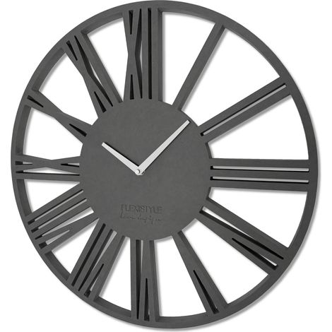 Reloj de pared grande de 50 cm para el salón tipo loft