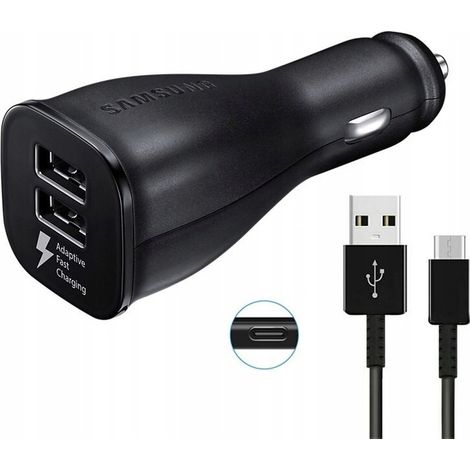 Caricabatterie da auto Samsung Fast Charge 2X USB (1/3)