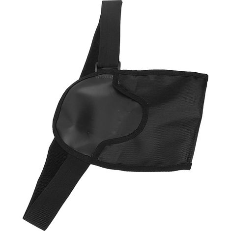 Bandage Élastique Réglable pour Poche de Stomie en Tissu Oxford, Grande Capacité de Port, Couverture de Poche de Collection Noire (1/5)