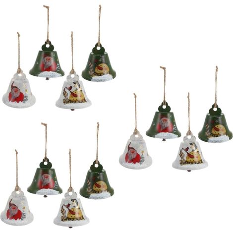 3 Ensembles Lot De 3 Cloches De Noël Sapins De Noël Décoration De Guirlandes Lumineuses pour L'Extérieur Guirlandes Lumineuses Lumières De 4 pièces 3 (1/5)