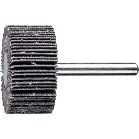 PFERD TOOLS SIC Fächerschleifer F Ø 40x20mm Schaft-Ø 6 mm SIC80 für harte NE Metalle 10 Stk (1/4)