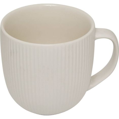 Taza Strata rayas blancas 21cl - Atmosphera créateur d'intérieur