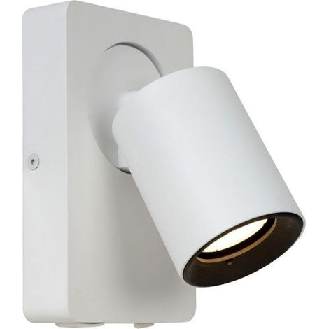 Applique Lucide Nigel GU10 5W 3000K LED bianco/nero (1/5)