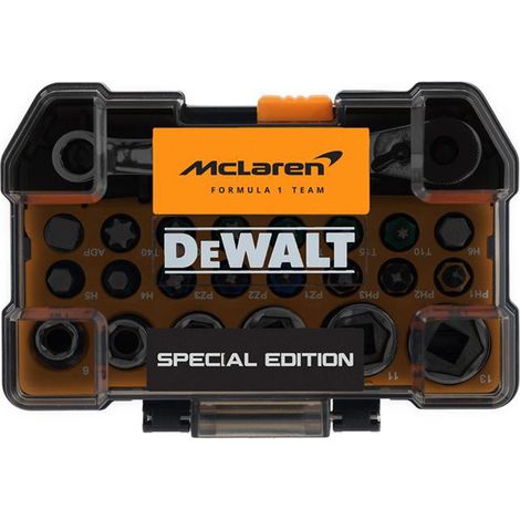 DEWALT McLaren 24 Piece Screwdriving & Socket Set in TOUGH CAS...