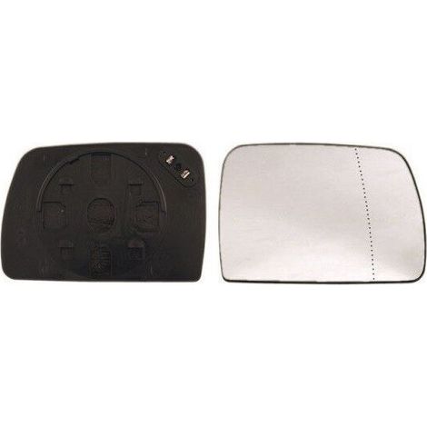 Verre de rétroviseur gauche chauffant asphérique BMW X5 1 E53 2000-2007