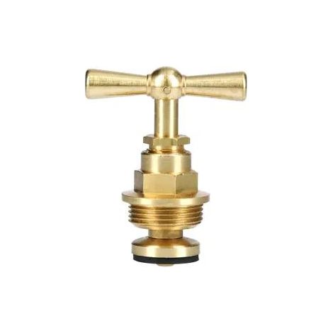 Garis D37001B Auslaufventil aus langlebigem Messing in Gold