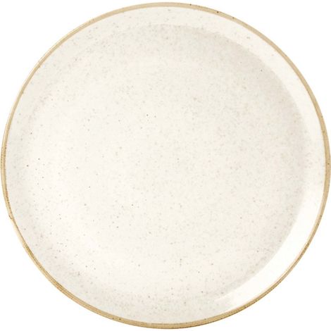 Assiette à pizza en sable - 280 mm - Finedine (1/5)
