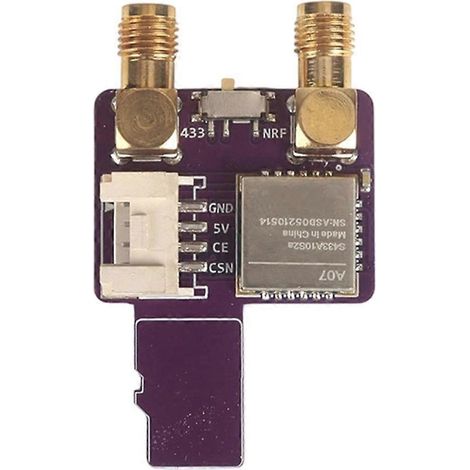 Para la placa de desarrollo M5Stack CardPuter 2 en 1, módulo inalámbrico CC1101 NRF24L01 de 315/433/868/915 MHz y 2,4 GHz. (1/5)