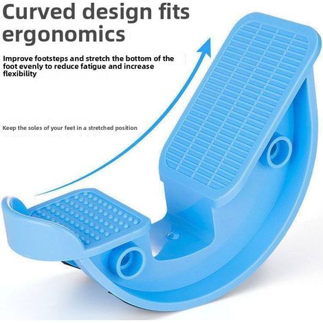 Estirador de pie y pantorrilla, estirador de pie para la fascitis plantar, alivio del dolor para la fascitis plantar, guía de estiramiento para una flexibilidad efectiva de las piernas (1/2)